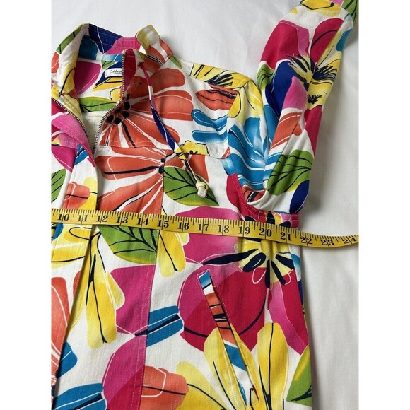 Coldwater Creek Floral Jacket Large - Picture 3 of 9